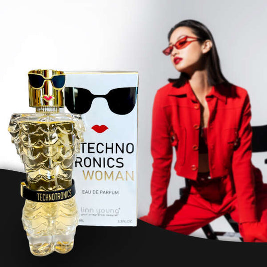 Technotronics Women – Eau de Parfume Floral-Fructat pentru Eleganță și Rafinament