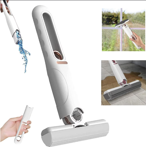 Mini Mop Fonzo® Pliabil și Flexibil pentru Curățenie Eficientă